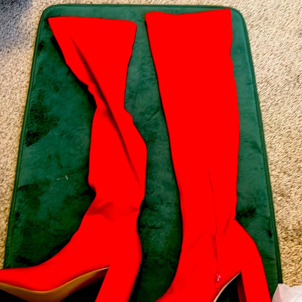 Red boots
